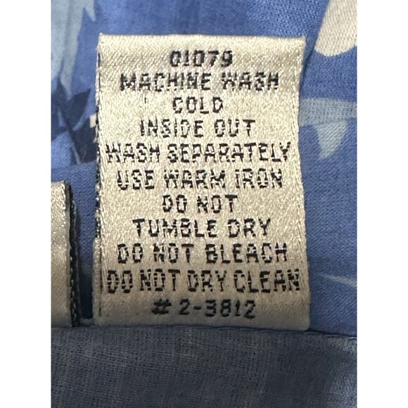 Newport News Women Size 14 Vintage 3/4 Sleeve Tie Button Front Tulip Dress Retro - Picture 10 of 10